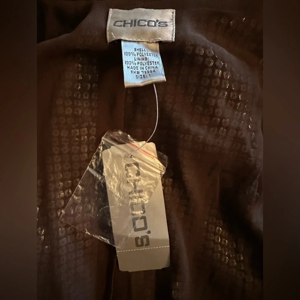 Chico's Ravishing sequence snake jacket - Picture 9 of 10